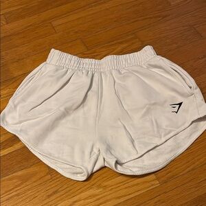 White Gym Shark Women's Shorts